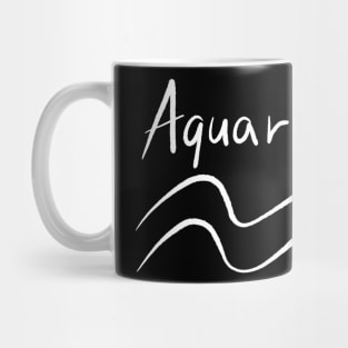 Aquarius sign Mug